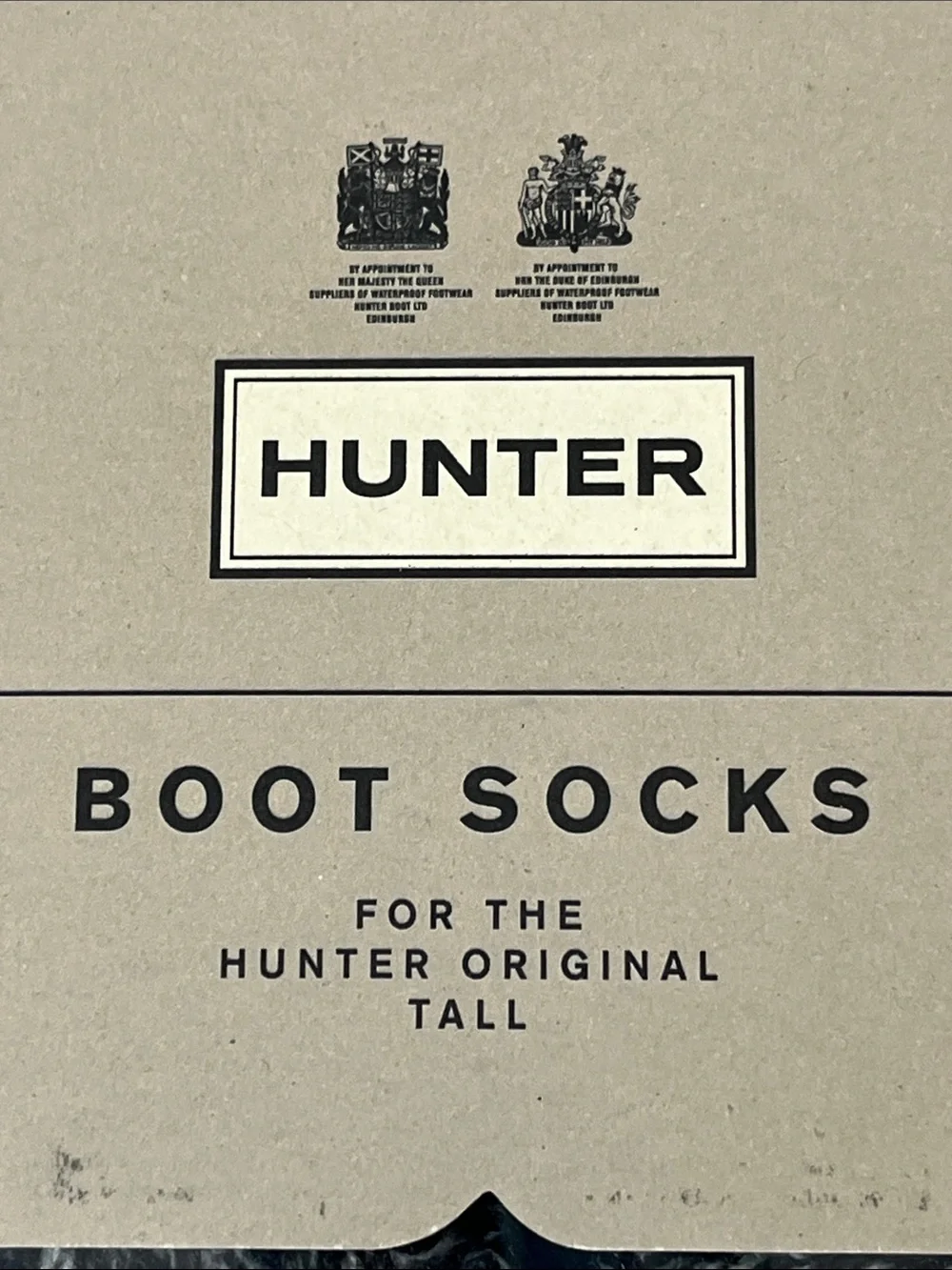 NIB Hunter Women 6 Stitch Cable Tall Boot Socks Sz M
